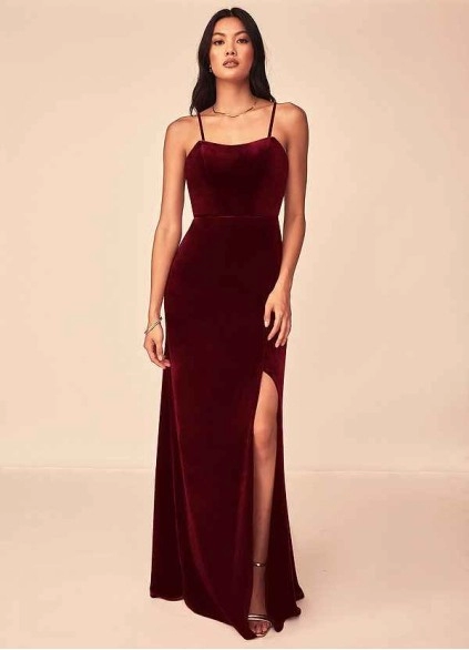 Wocenet Nereda Velvet Dress