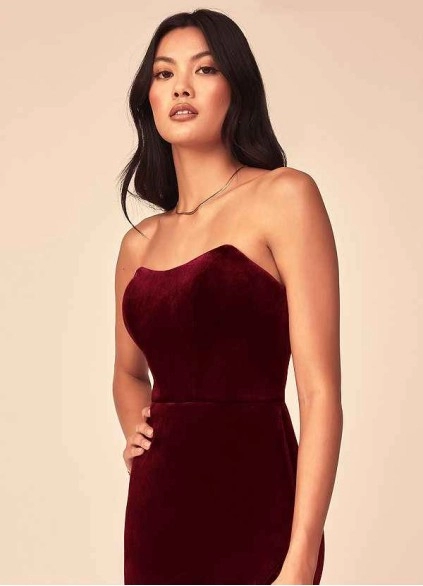 Wocenet Nereda Velvet Dress