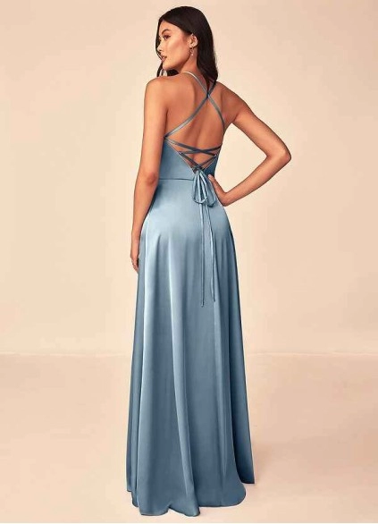 Wocenet Mei Stretch Satin Dress