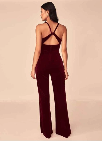 Wocenet Emmette Velvet Jumpsuit