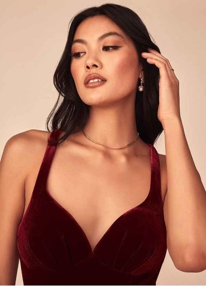 Wocenet Emmette Velvet Jumpsuit