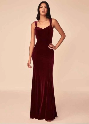 Wocenet Lanessa Velvet Dress