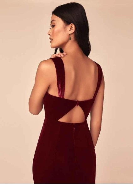 Wocenet Lanessa Velvet Dress