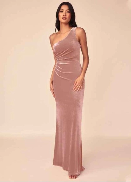 Wocenet Argan Velvet Dress