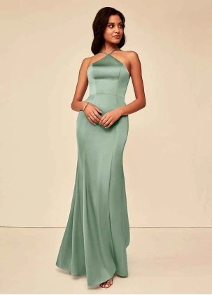 Wocenet Stacey Stretch Satin Dress