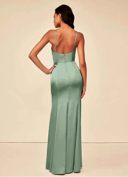 Wocenet Stacey Stretch Satin Dress