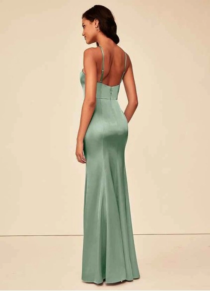 Wocenet Stacey Stretch Satin Dress