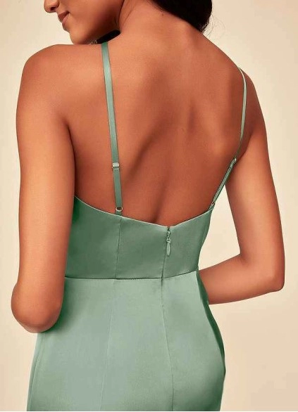 Wocenet Stacey Stretch Satin Dress