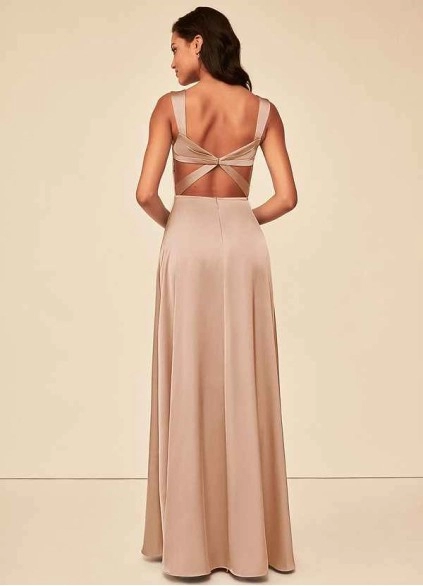 Wocenet Alexia Stretch Satin Dress