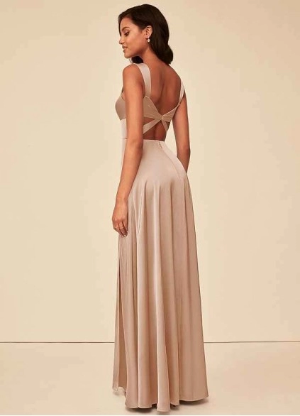 Wocenet Alexia Stretch Satin Dress