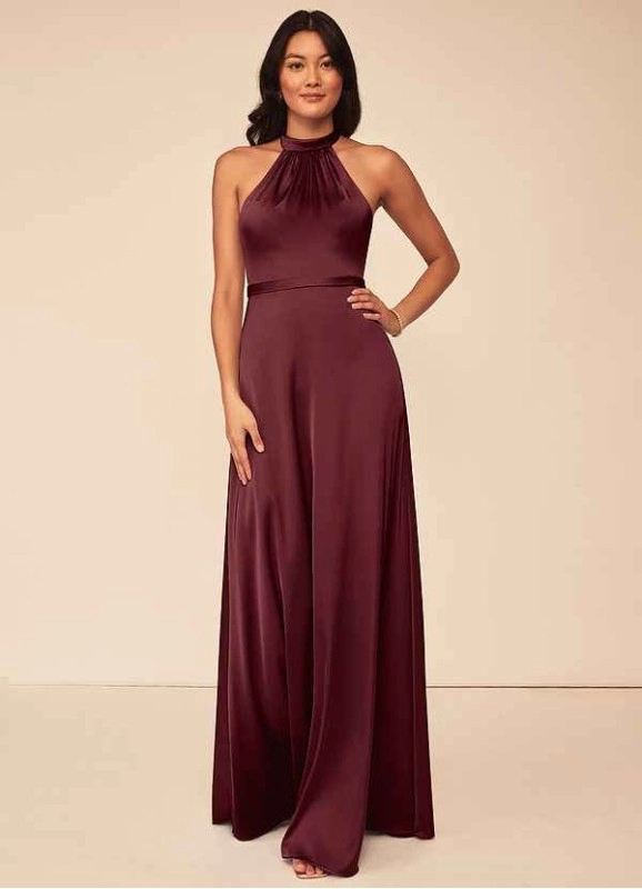 Wocenet Delmar Stretch Satin Dress