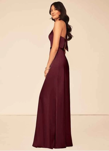 Wocenet Delmar Stretch Satin Dress