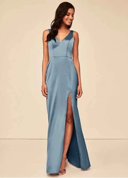 Wocenet Jess Stretch Satin Dress