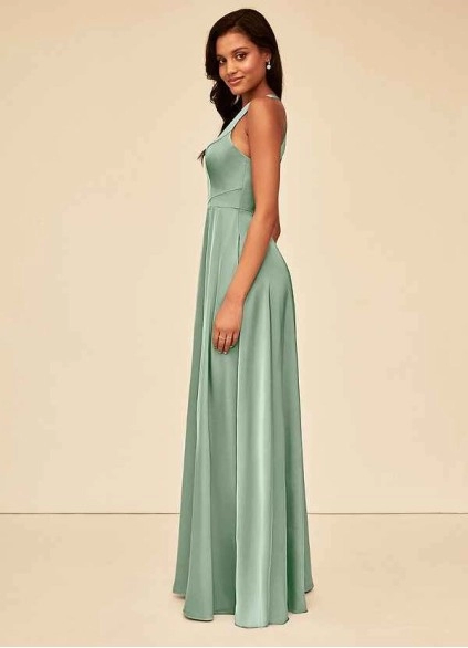 Wocenet Ceria Stretch Satin Dress