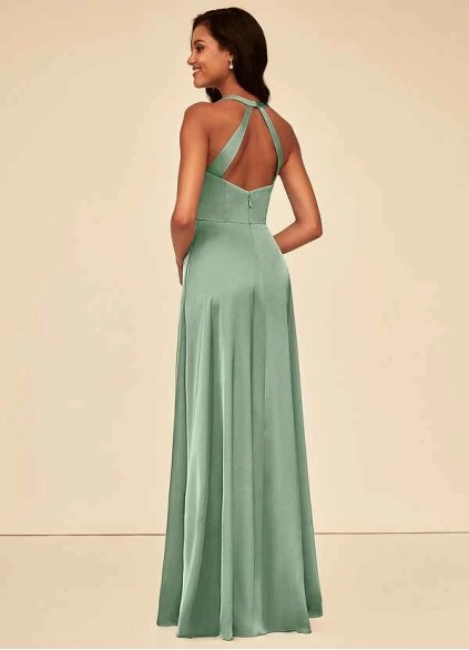 Wocenet Ceria Stretch Satin Dress
