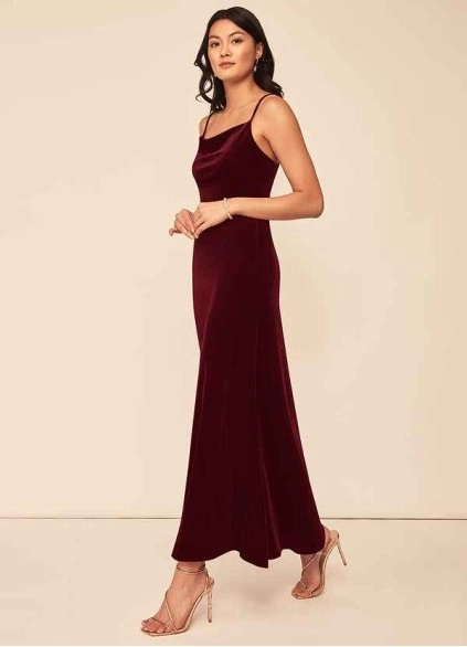 Wocenet Lexi Velvet Dress