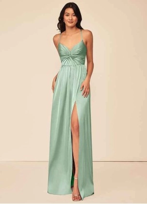 Wocenet Raya Stretch Satin Dress
