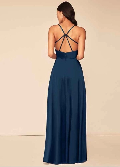 Wocenet Clove Stretch Satin Dress