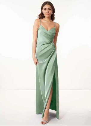 Wocenet Maci Stretch Satin Dress