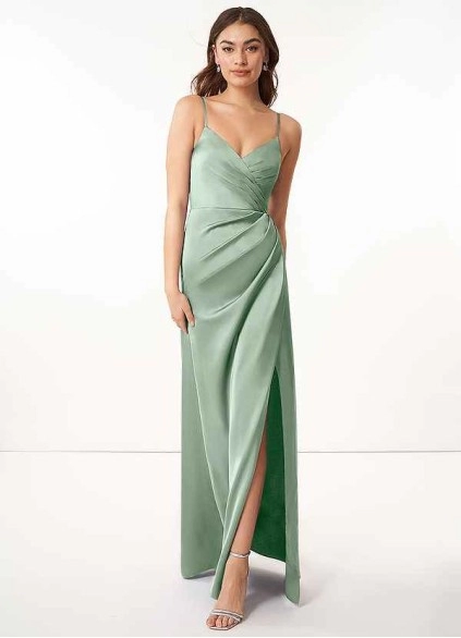 Wocenet Maci Stretch Satin Dress