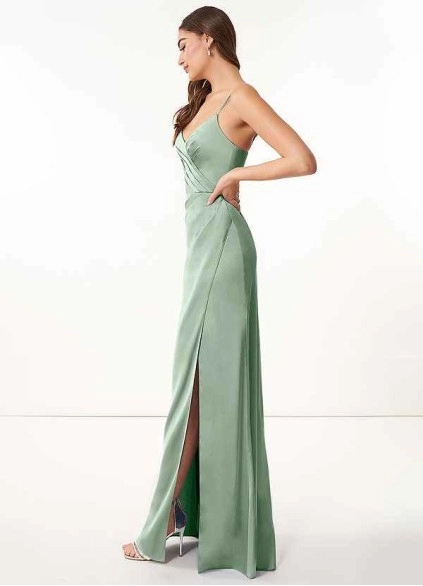 Wocenet Maci Stretch Satin Dress