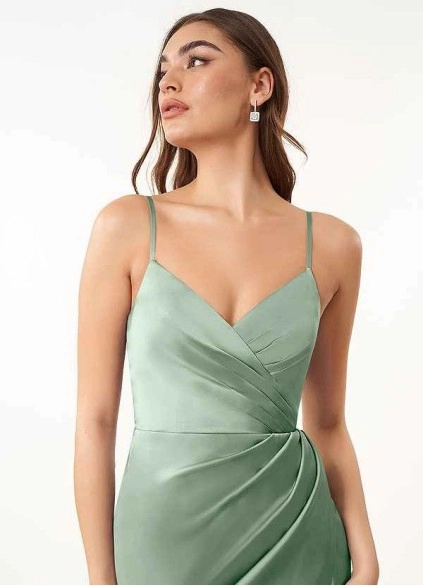 Wocenet Maci Stretch Satin Dress