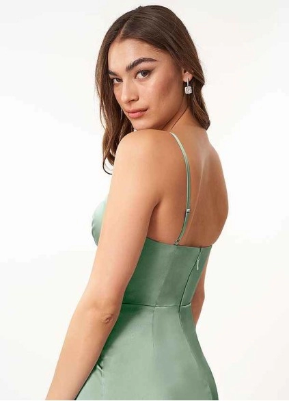 Wocenet Maci Stretch Satin Dress
