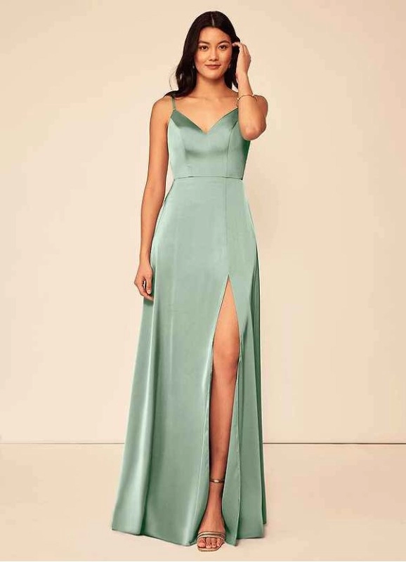 Wocenet Alexandria Stretch Satin Dress