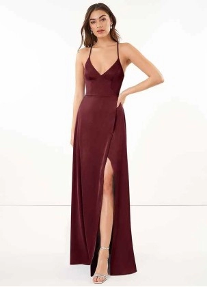Wocenet Maksim Stretch Satin Dress