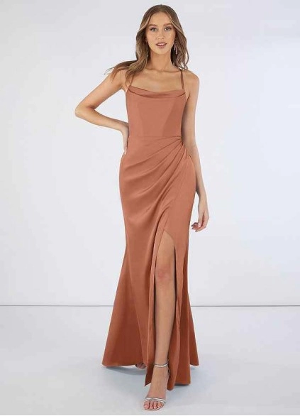 Wocenet Marzia Stretch Satin Dress