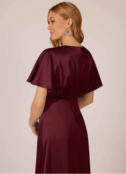 Wocenet Ellery Stretch Satin Dress