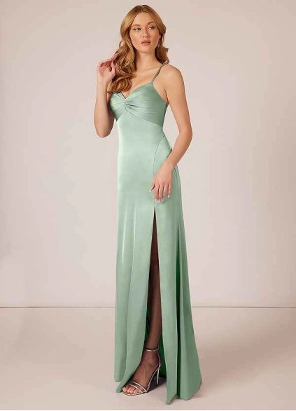 Wocenet Linia Stretch Satin Dress