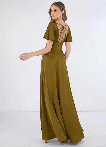 Wocenet Lani Stretch Satin Dress