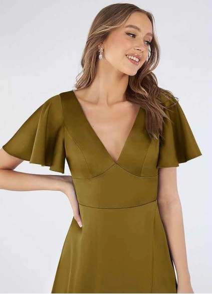 Wocenet Lani Stretch Satin Dress