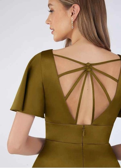 Wocenet Lani Stretch Satin Dress