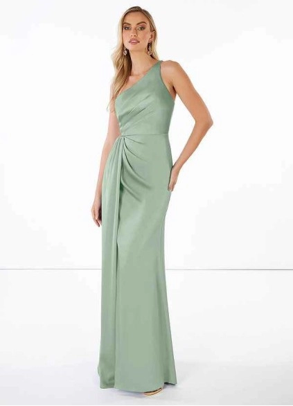 Wocenet Mika Stretch Satin Dress