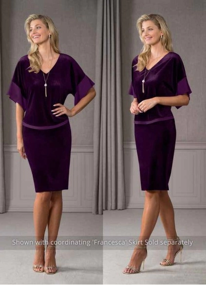 Wocenet Fianna Velvet Blouse
 ( Final Sale )