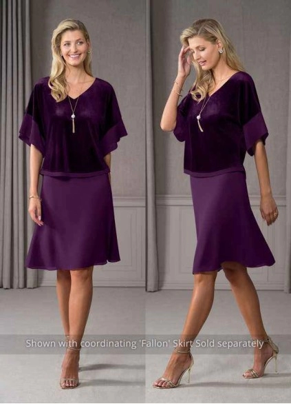 Wocenet Fianna Velvet Blouse
 ( Final Sale )