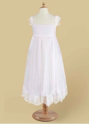 Wocenet Guava Flower Girl Dress