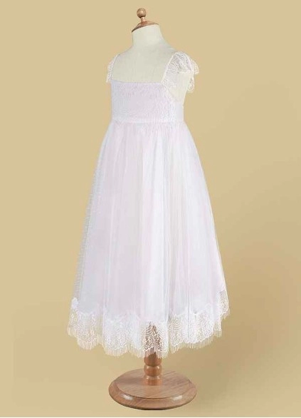 Wocenet Guava Flower Girl Dress