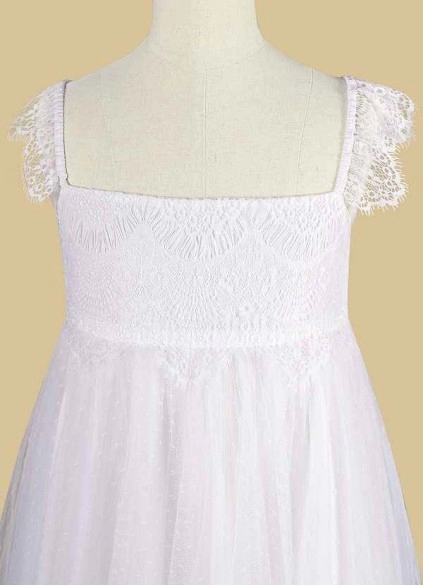 Wocenet Guava Flower Girl Dress