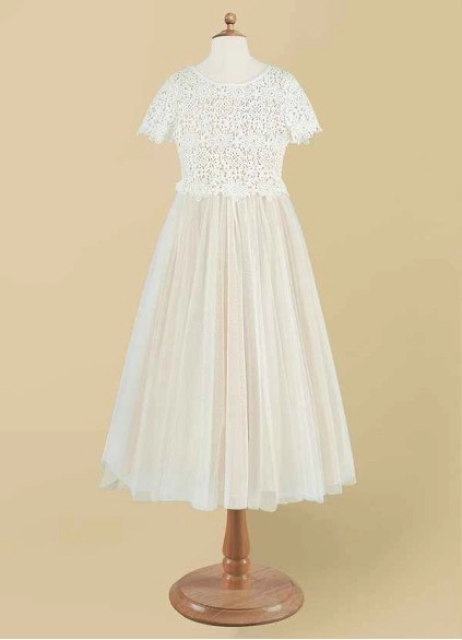 Wocenet Petal Flower Girl Dress