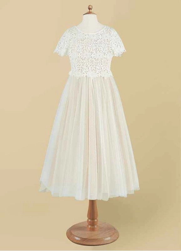 Wocenet Petal Flower Girl Dress