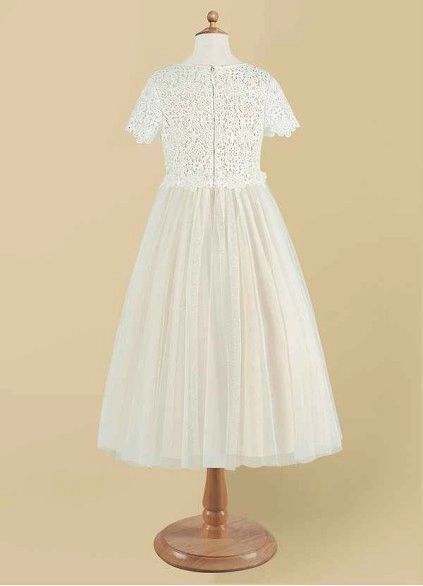 Wocenet Petal Flower Girl Dress