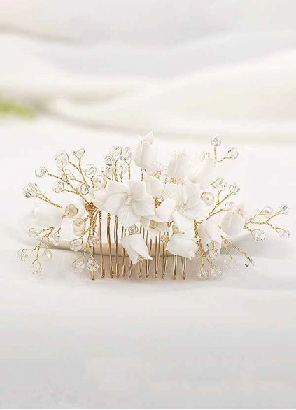 Stunning Floral Hair Combs