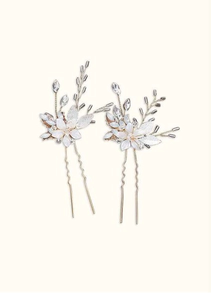 Romantic Floral Haircombs
